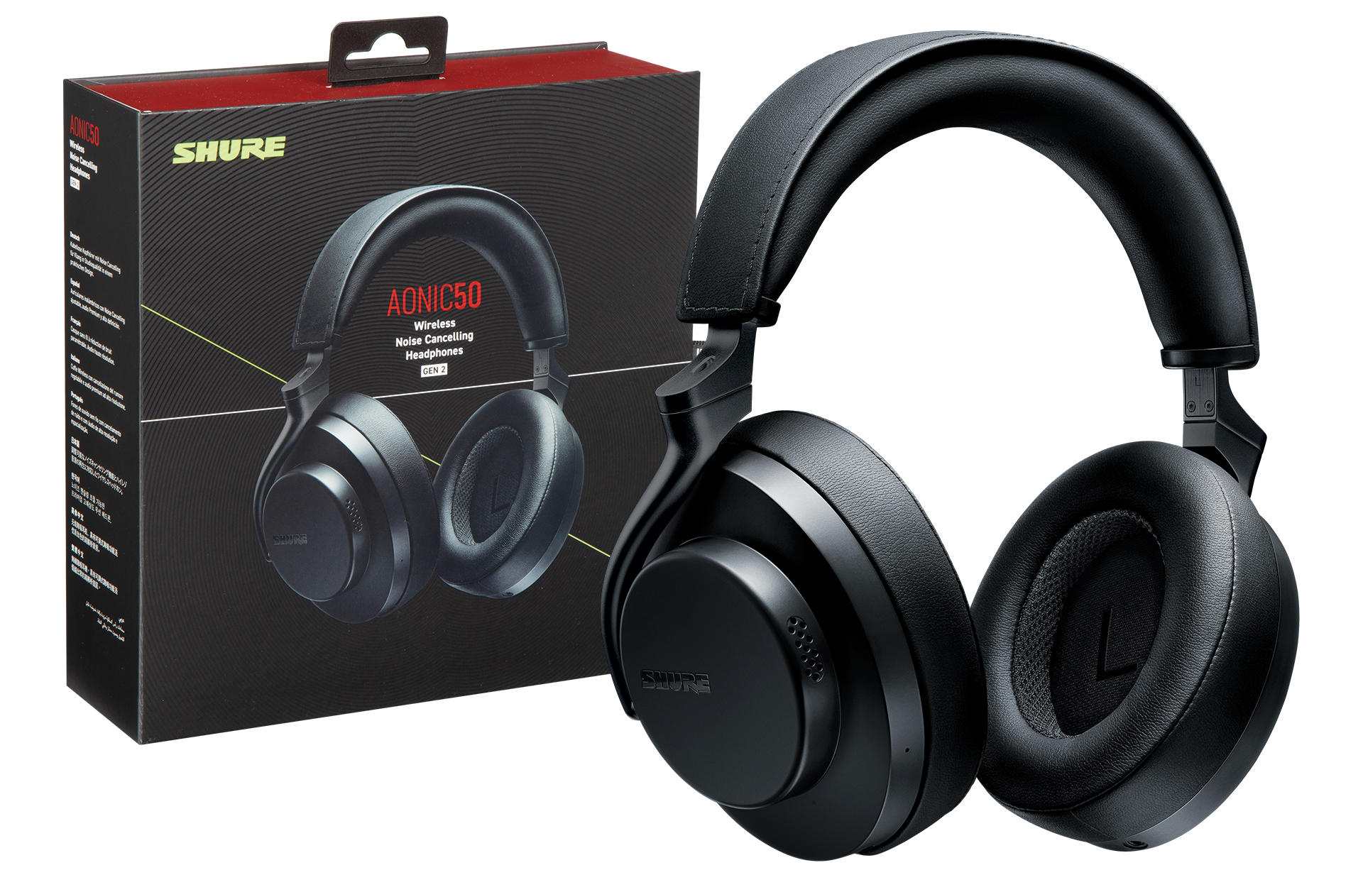 Shure AONIC 50 Gen2 (第2世代) | 空間オーディオに対応するノイキャン