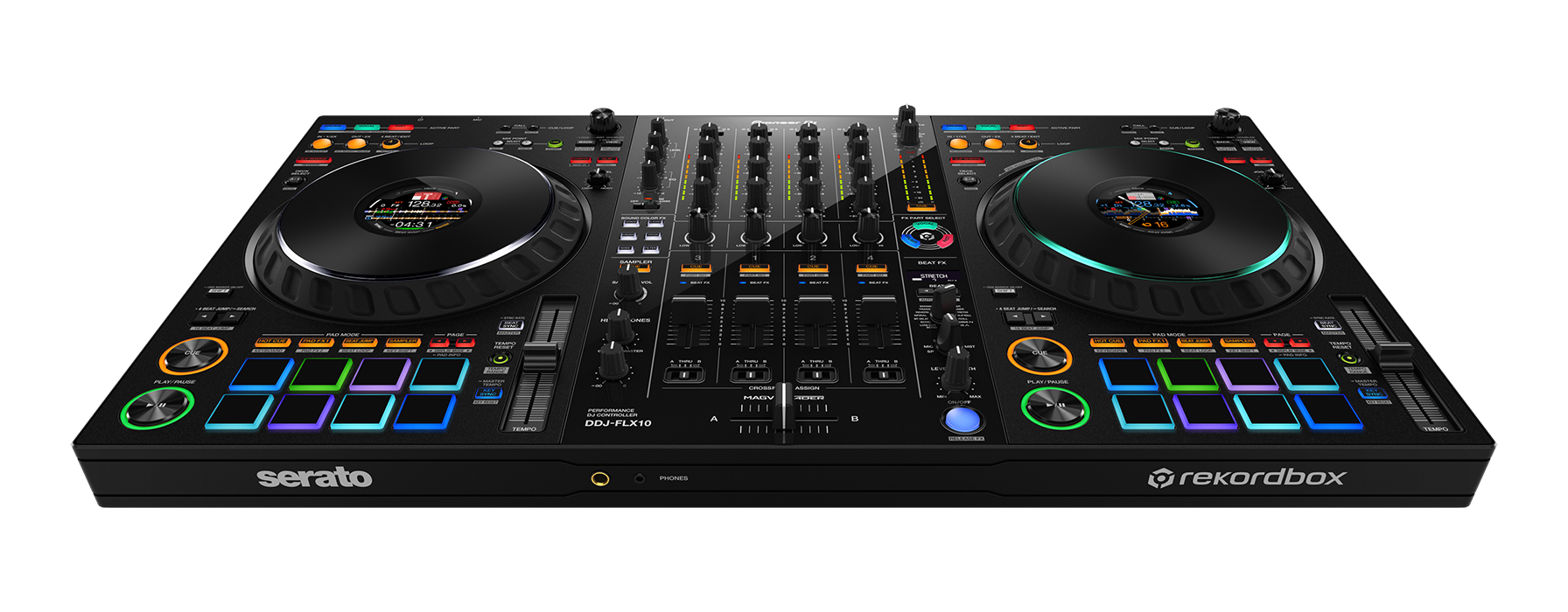 Pioneer DJ DDJ-FLX10 | マッシュアップ演奏を可能にする機能を搭載