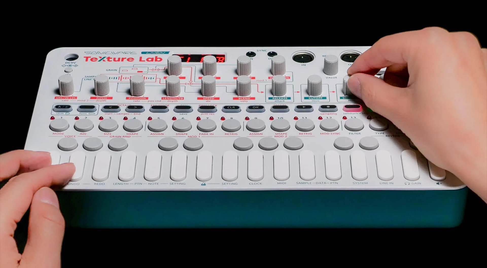 SONICWARE LIVEN Texture Lab | エフェクターとしても使用できる