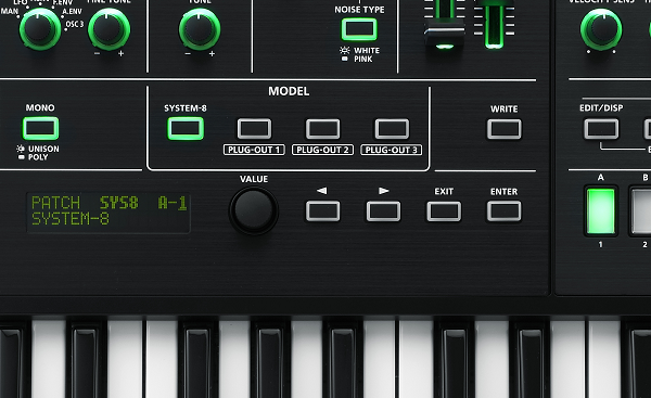 JUPITER-8、JUNO-106を再現するPlug-Outシンセサイザー Roland SYSTEM