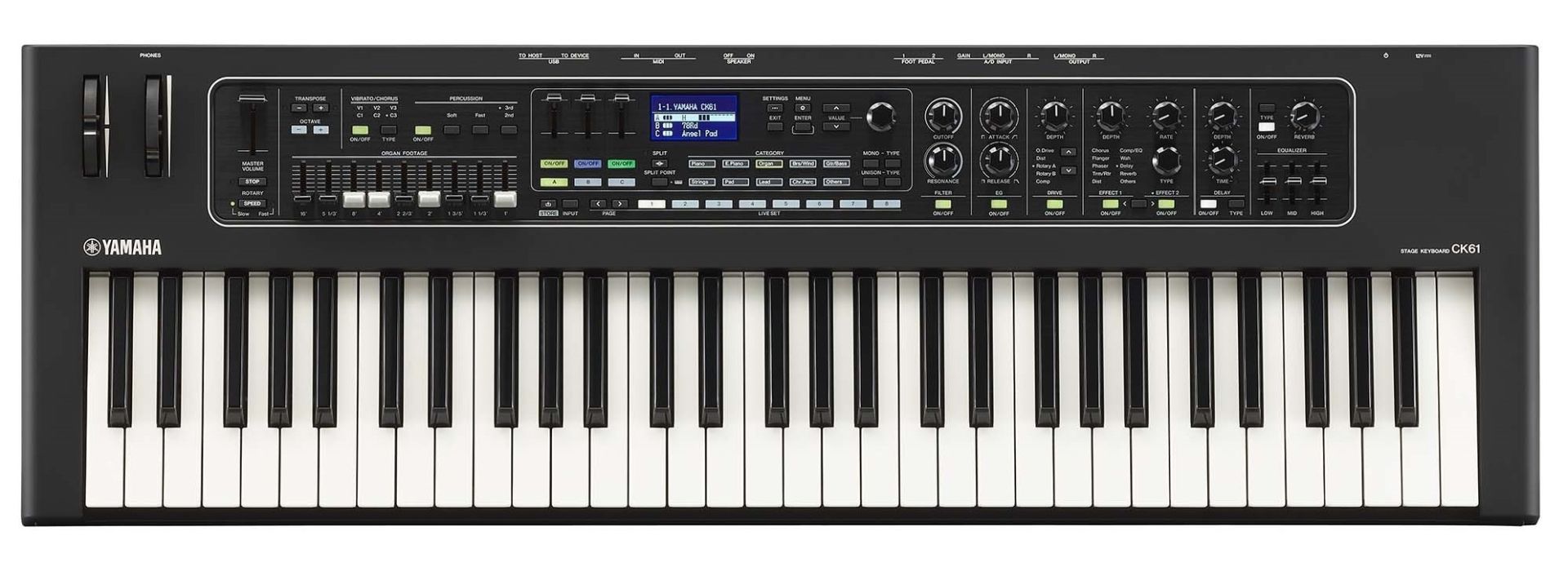 YAMAHA CK61 / CK88 | ライブ・ステージに最適なステージキーボード