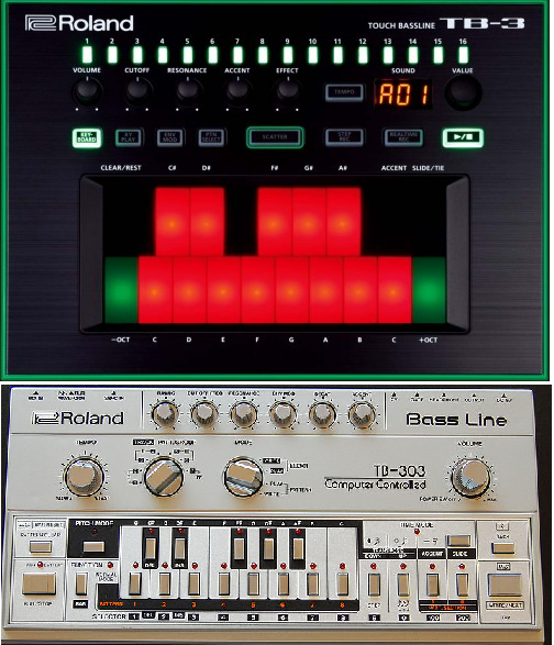 TB-3 徹底検証 ナイスな波形です【レビュー】ローランド「AIRA」が