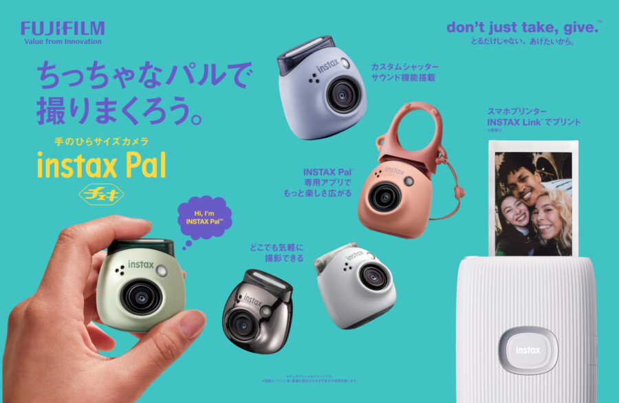 手のひらサイズの“チェキ”「INSTAX Pal（インスタックスパル）」が登場