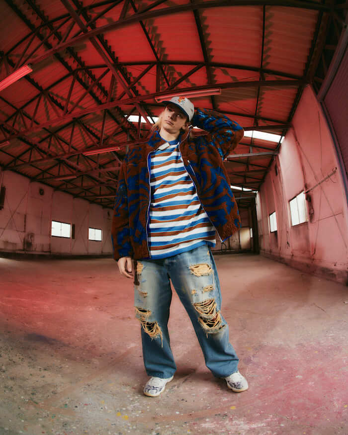 F-LAGSTUF-F(フラグスタフ)｜DENIM BORO BAGGIE PANTS｜正規通販取扱店