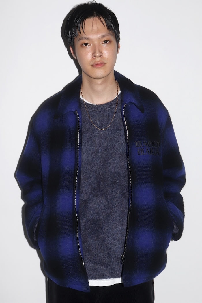 WACKO MARIA(ワコマリア)｜MIX MOHAIR CREW NECK SWEATER ｜正規通販