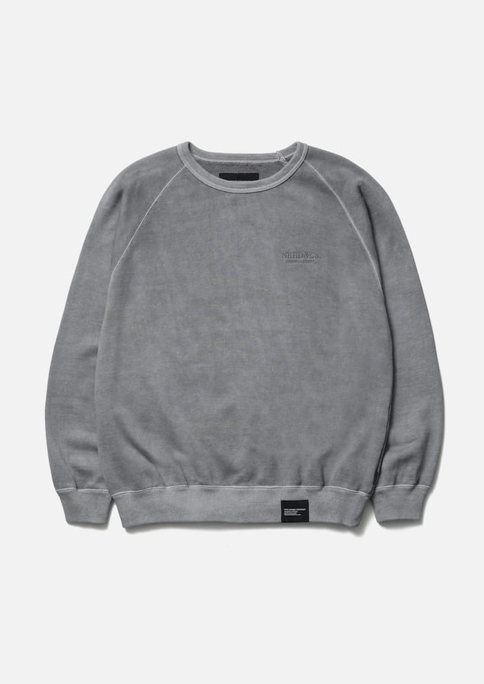 NEIGHBORHOOD(ネイバーフッド)｜PIGMENT DYED SWEAT SHIRT LS｜正規