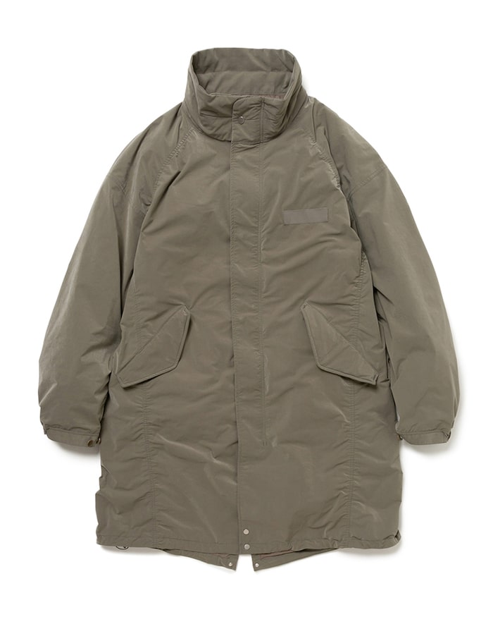 nonnative(ノンネイティブ)｜TROOPER COAT P/N SPLITTING TAFFETA WITH
