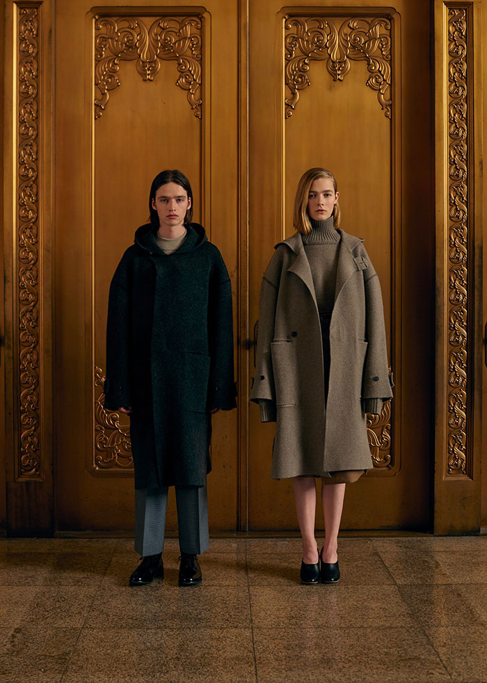 yoke 7G MILANO RIB HOODED COAT | INSECTE〔インセクト〕yohji