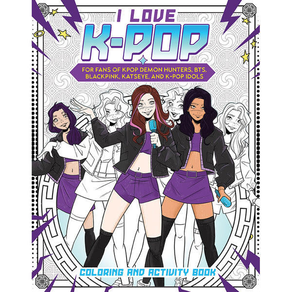 I Love K-pop Coloring and Activity Book – Insight Editions