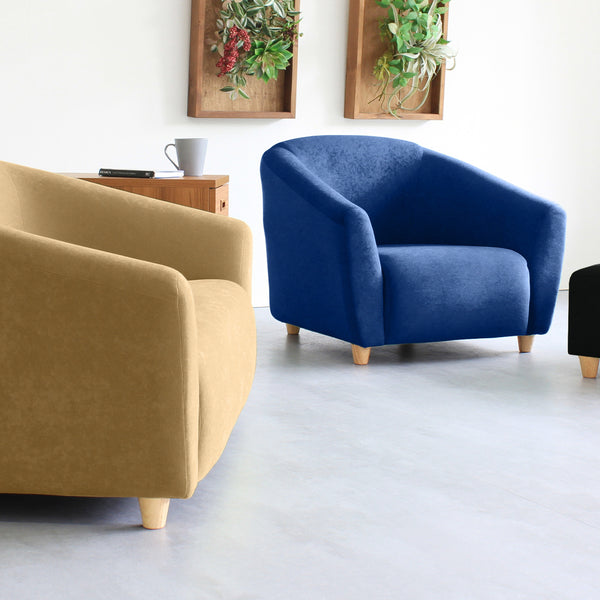 かわいいフォルムが人気のシンプルソファ - オーダー家具、インテリア