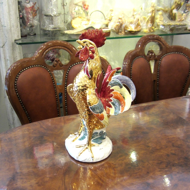 金の鶏の置物 」22K 3.19g付き 金の鶏の置物 」22K 3.19g付き