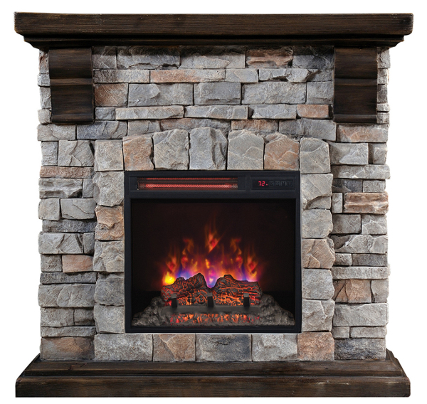 電気式暖炉 パイオニア キャストストーン ロイドグランデ 18インチ