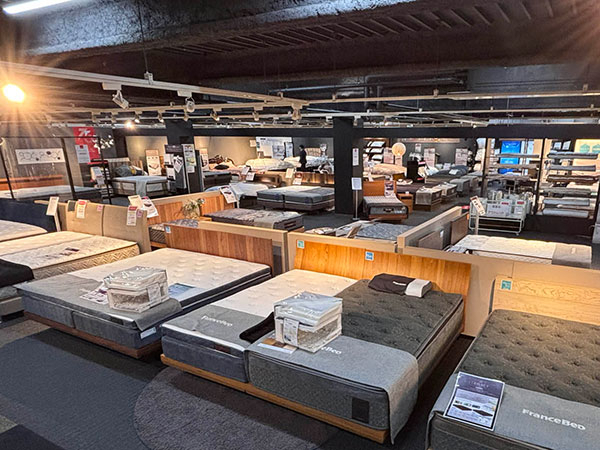 フランスベッド 東京工場ショールーム | 東京都昭島市のマットレス