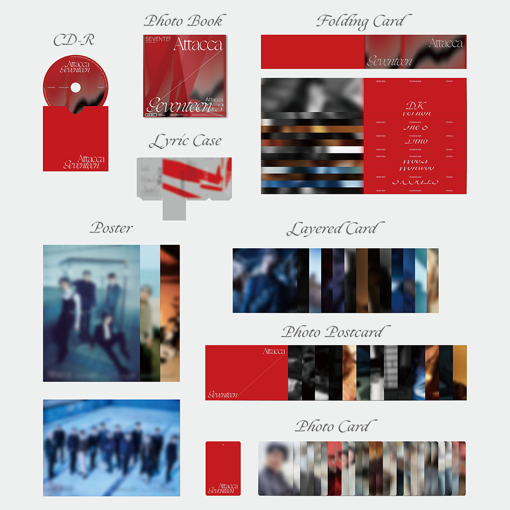 SEVENTEEN 9th Mini Album 'Attacca' (Op. 3) - Interscope Records