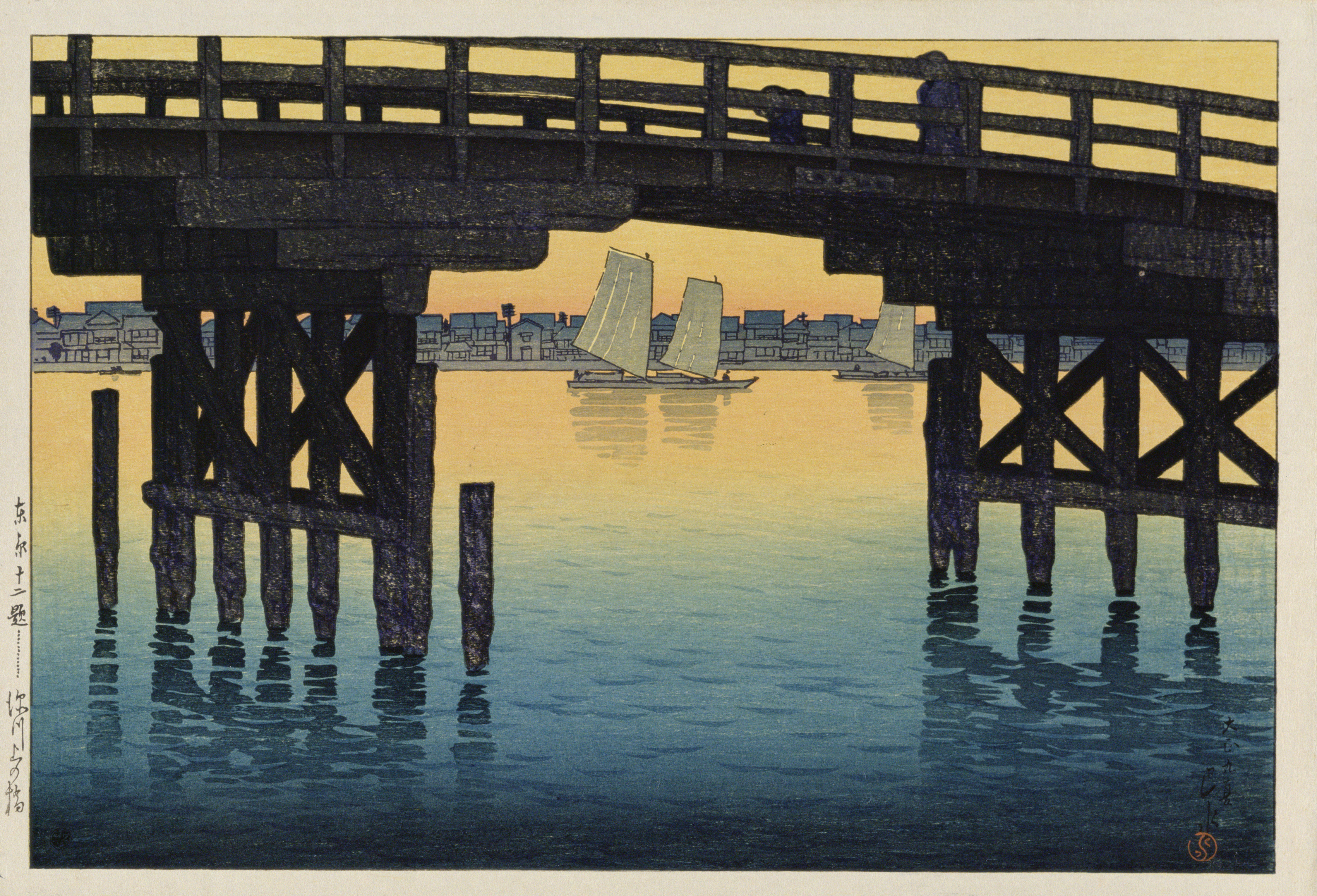 東京十二題 深川上の橋 横浜美術館コレクション検索