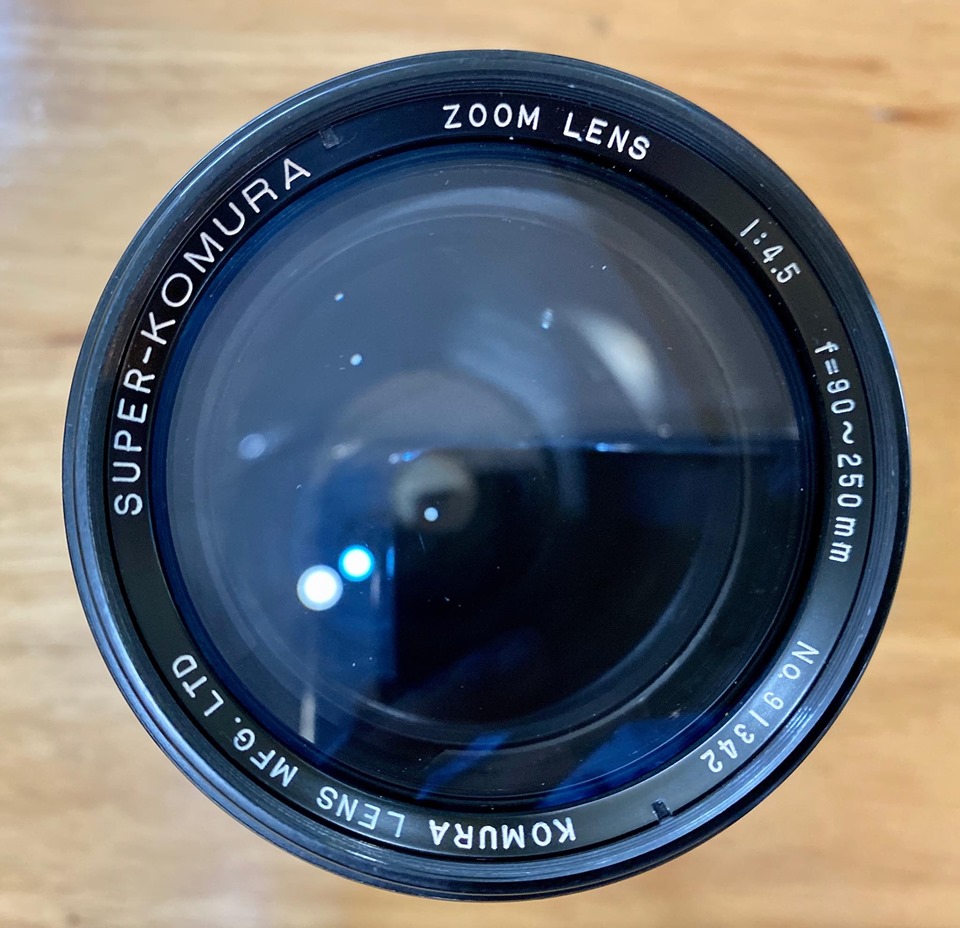 SUPER-KOMURA ZOOM LENS 90-250MM.F4.5 M42 MOUNT - ฟิล์มคาเมร่า