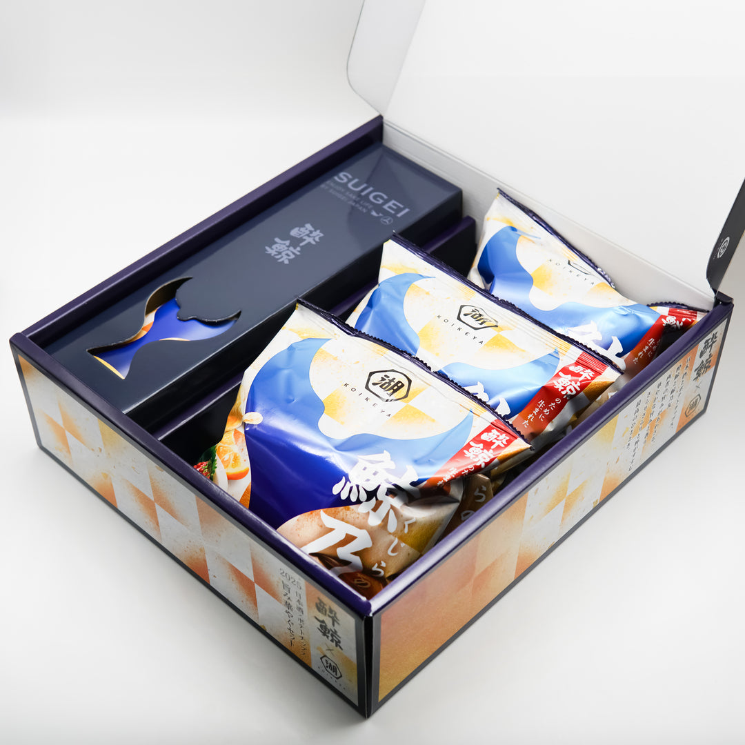 湖池屋×酔鯨】 鯨乃友 あわせて旨みが華やぐセット ｜日本酒専門店