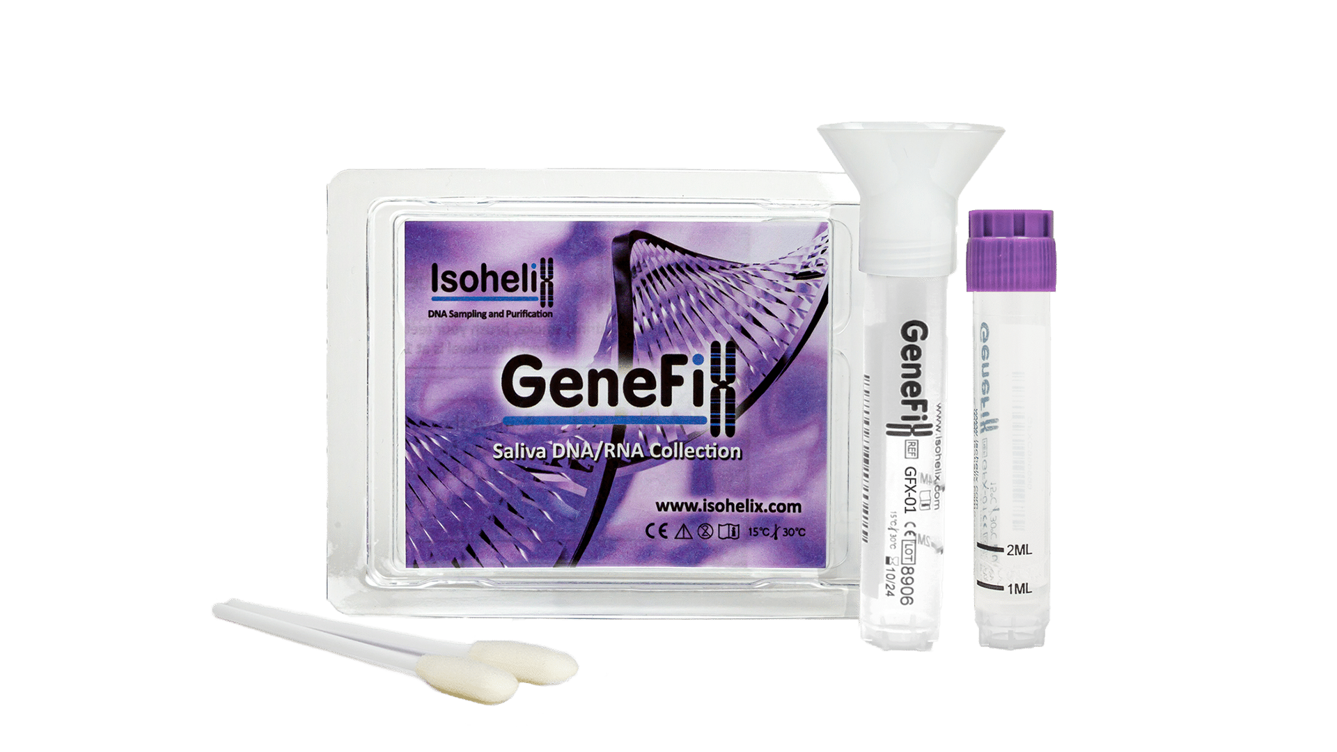 Saliva Sample Collection Kits | GeneFiX™
