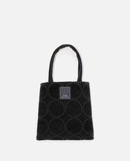 ミナ トートバッグ タンバリン ブラック｜ミナ ペルホネン / minä