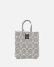 ミナ トーストバッグ トートバッグ 大 タンバリン ライトグレー｜ミナ