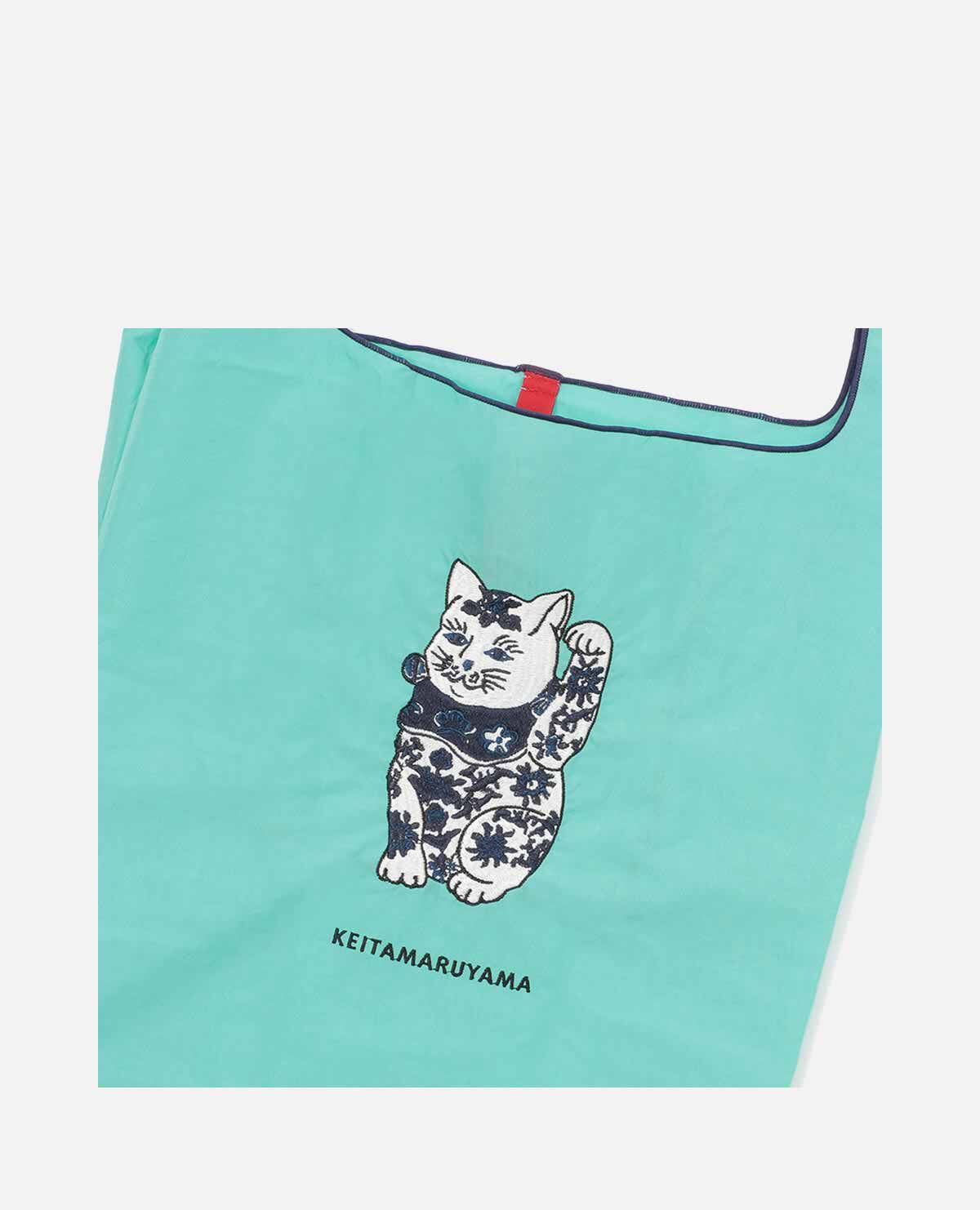 ケイタマルヤマ ボールアンドチェーン エコバッグ 招き猫｜ケイタ