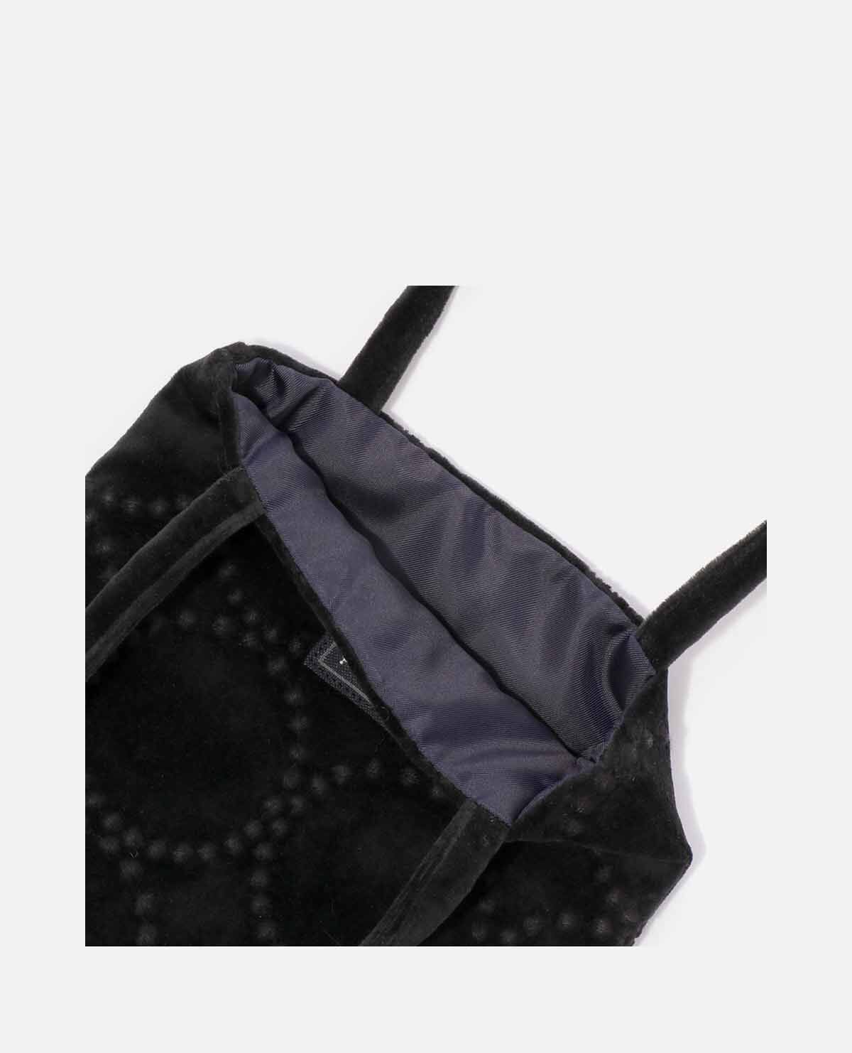 ミナ トートバッグ タンバリン ブラック｜ミナ ペルホネン / minä