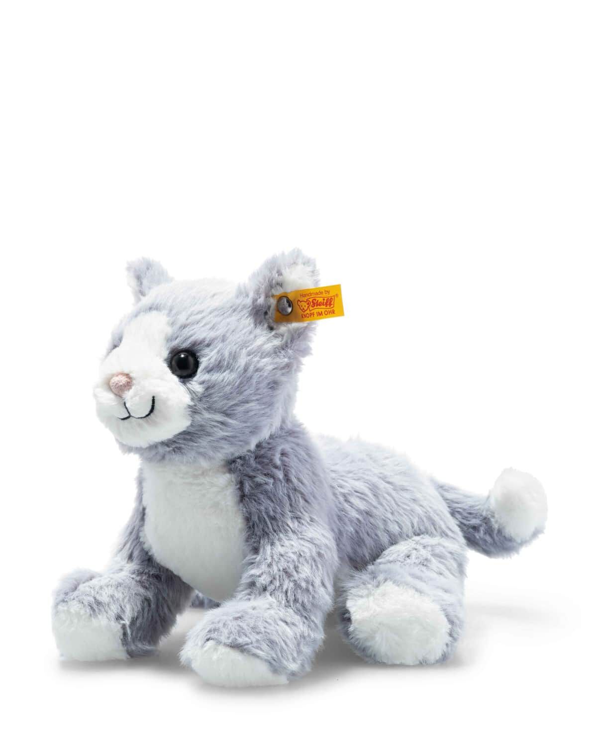 ネコ キャシー ブルー｜シュタイフ / Steiff ぬいぐるみギフト｜ギフト