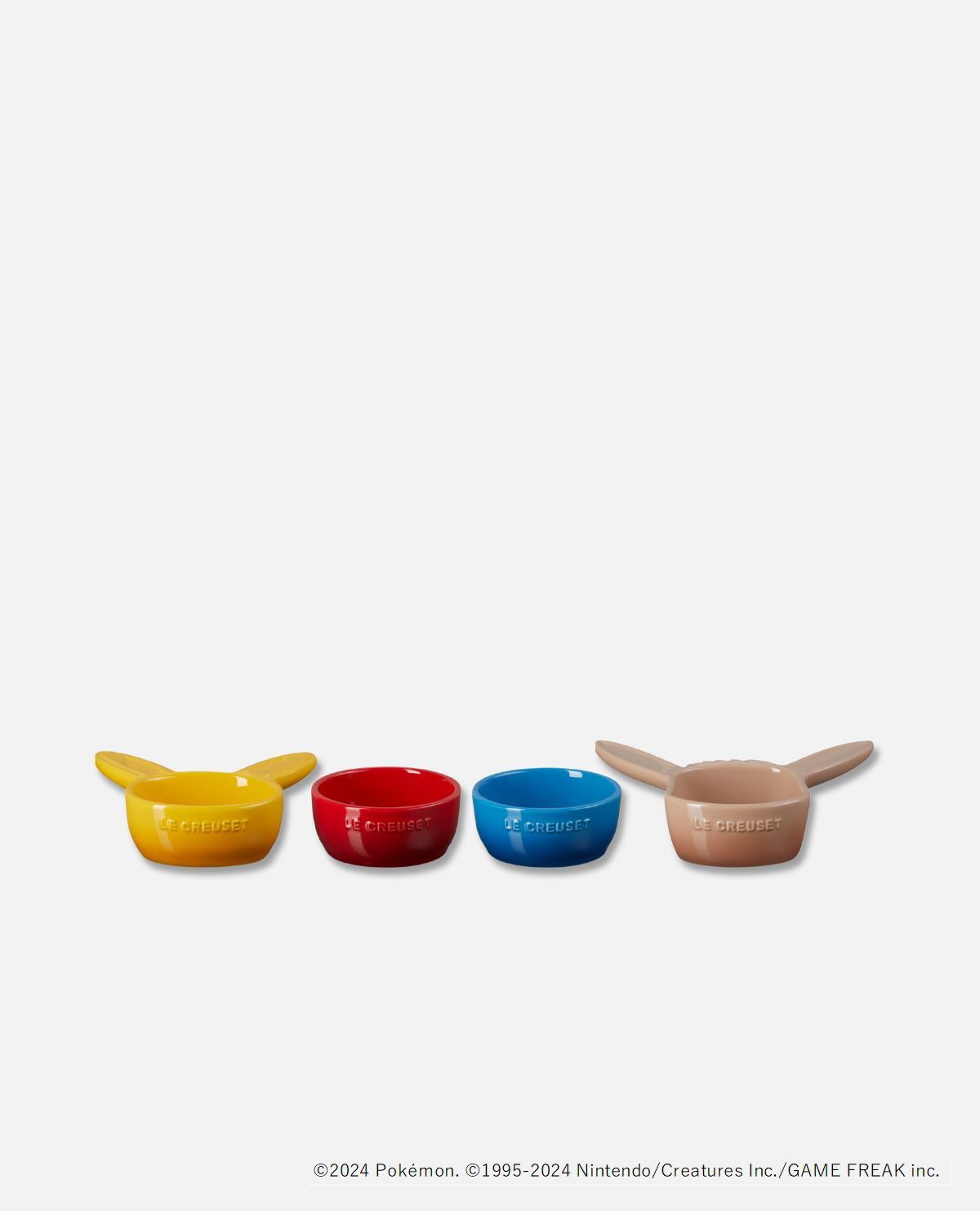 ポケモン ミニ・ディッシュ （4個入り）｜ル・クルーゼ / LE CREUSET