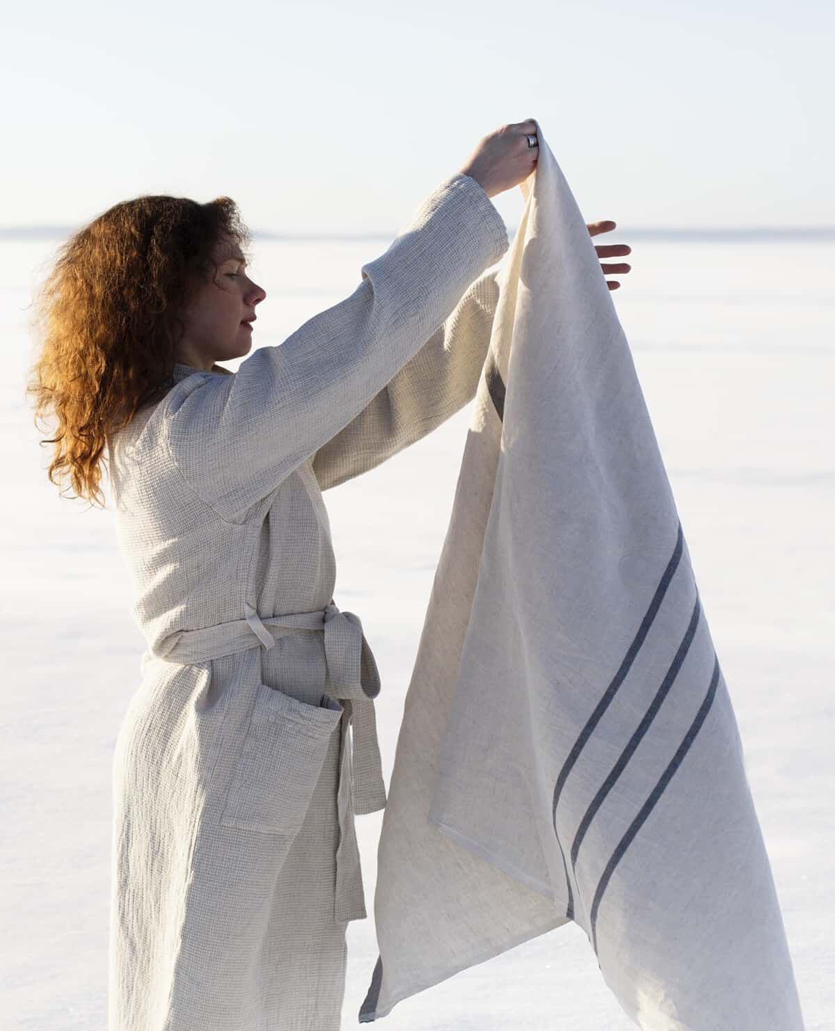 USVA マルチユースタオル ブランケット ウスヴァ｜ラプアン