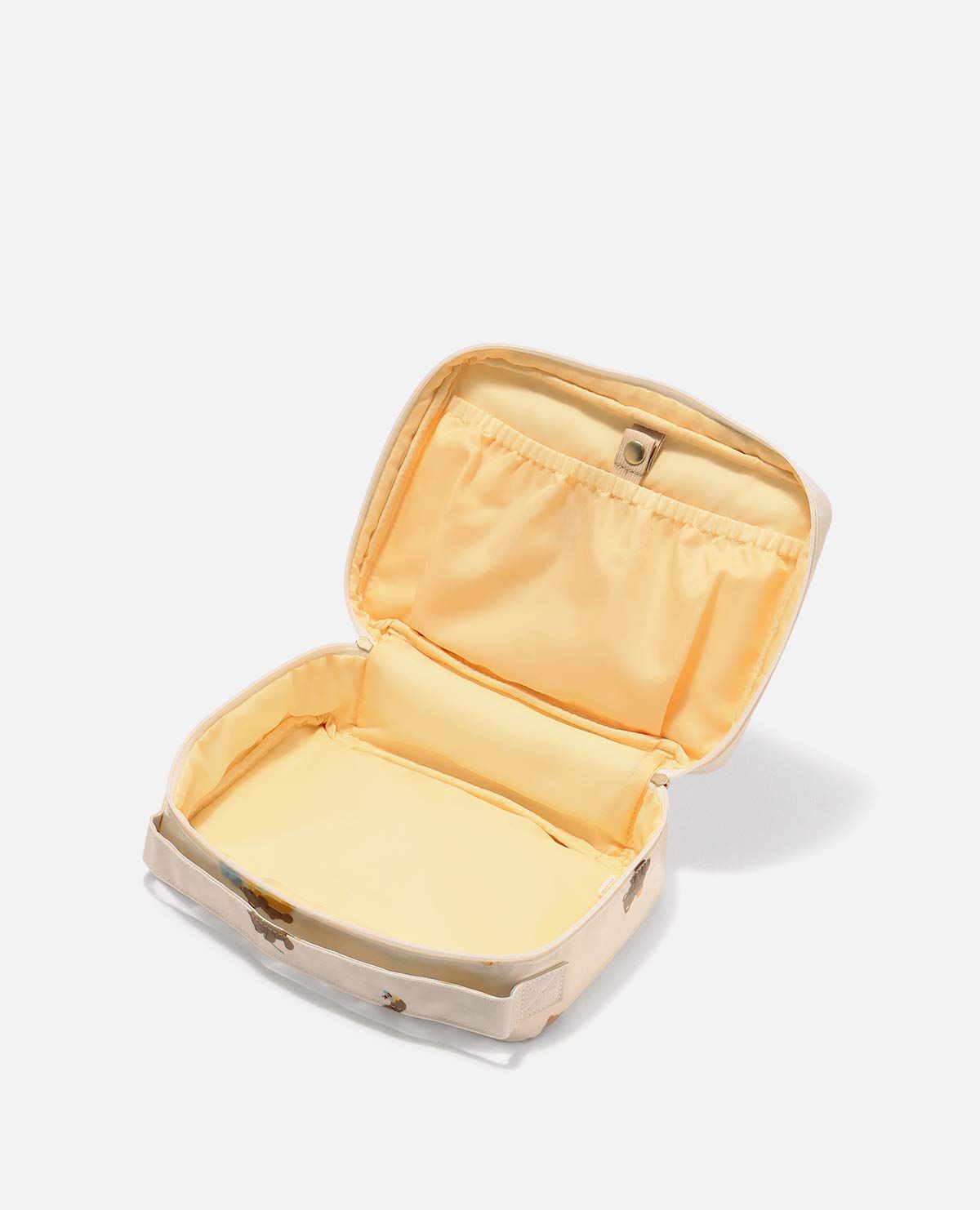 はちみつ ベア 柄 おむつポーチ おむつシート セット｜ジェラートピケ