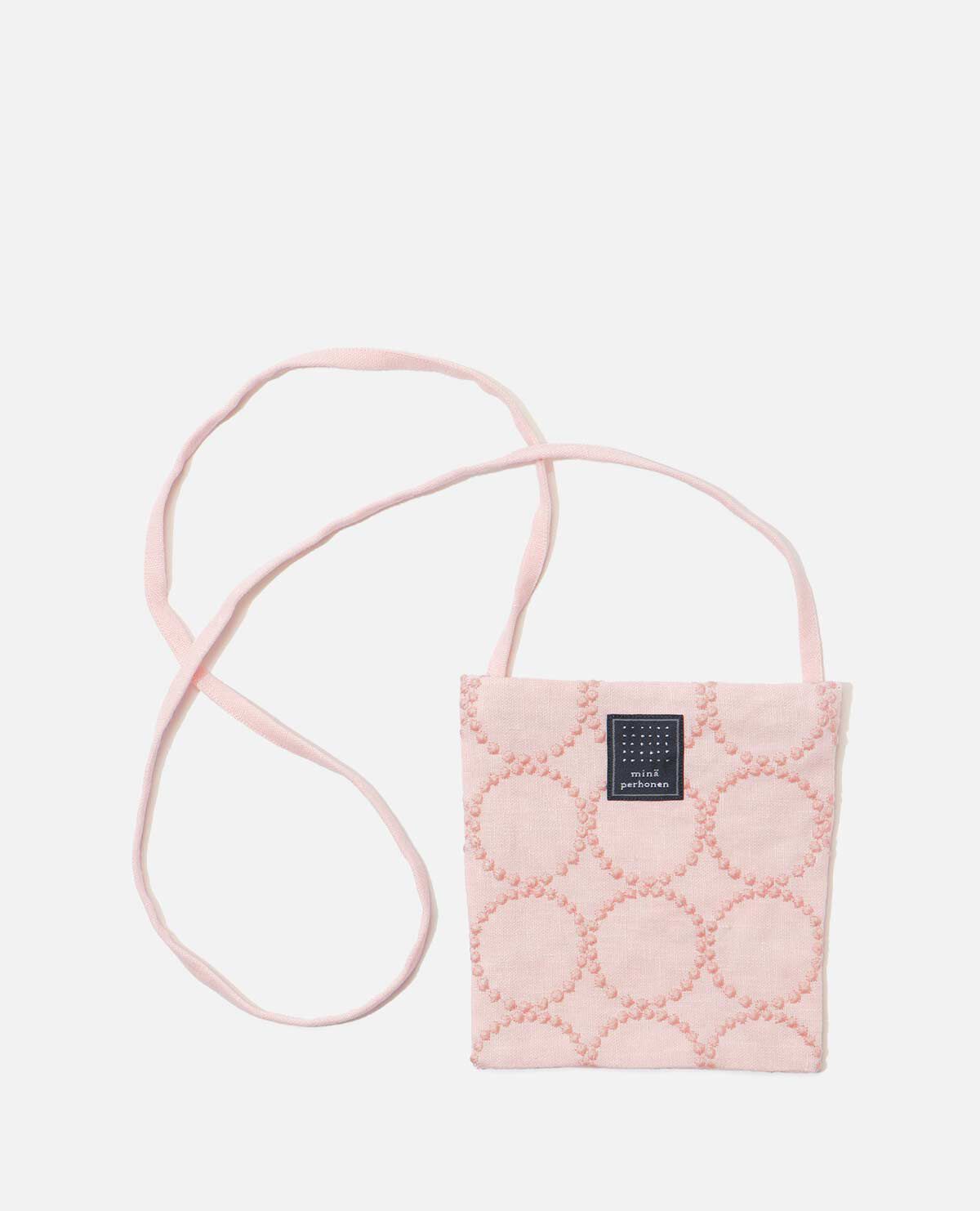 バッグ ポケットバッグ タンバリン ピンク｜ミナ ペルホネン / minä