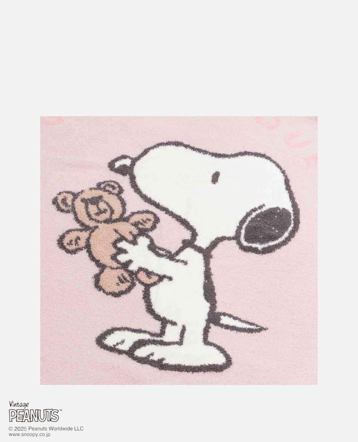 スヌーピー ブランケット ピンク｜ジェラートピケ / gelato pique 2025