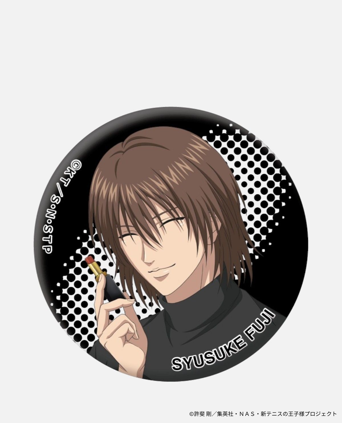 新テニスの王子様 テニプリ 音楽 缶バッジ 丸井ブン太 グリッター