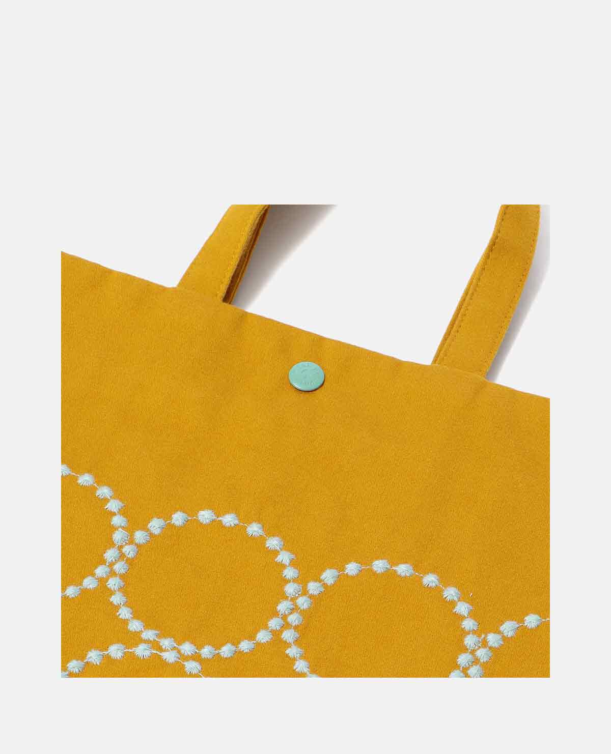 タンバリン カンサ トート トートバッグ Lサイズ マスタード｜ミナ