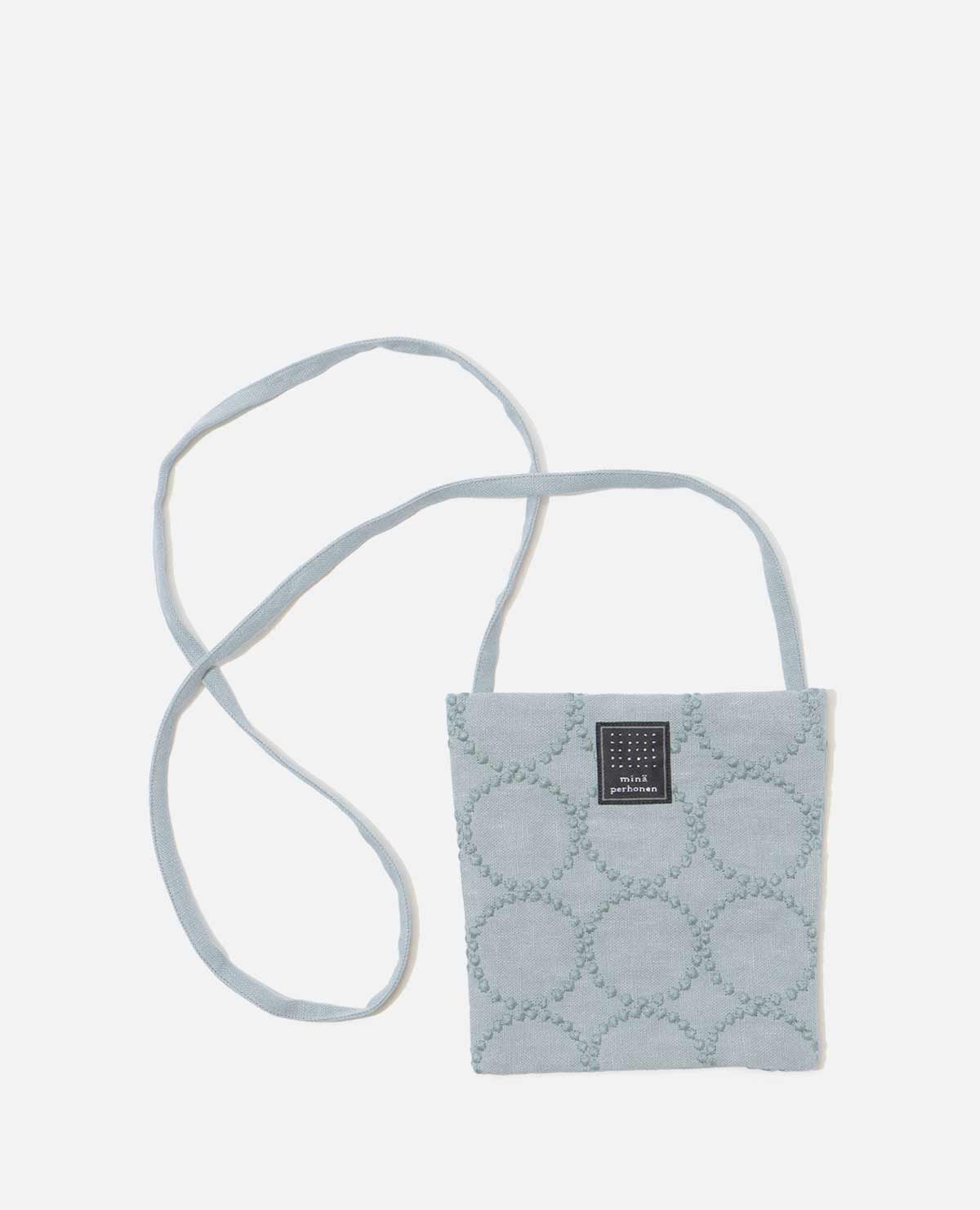 バッグ ポケットバッグ タンバリン ブルー｜ミナ ペルホネン / minä