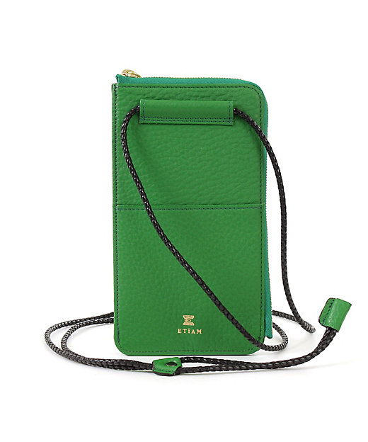 L字ファスナーウォレットショルダー fundamental | ETiAM