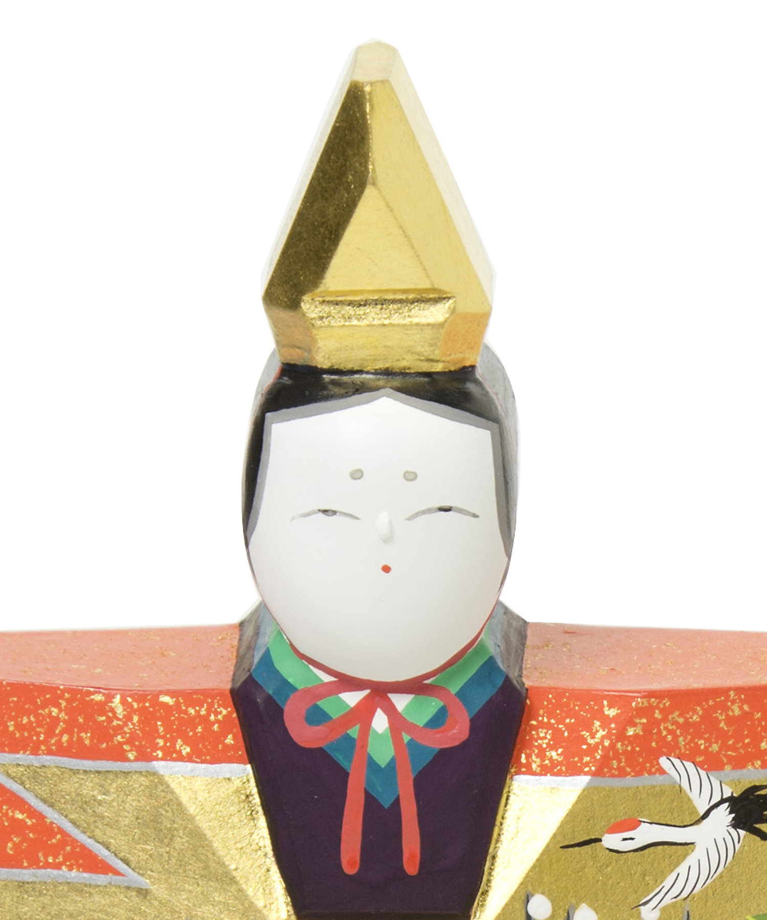 送料無料】奈良一刀彫 神泉作 立雛 6号（三越） | 神泉/シンセン