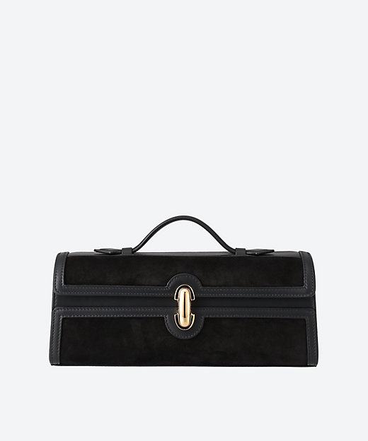バッグ SLIM SYMMETRY POCHETTE IN SUEDE