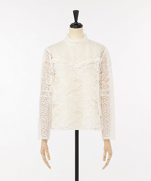 レースブラウス | leur logette (Women)/ルール ロジェット | 三越