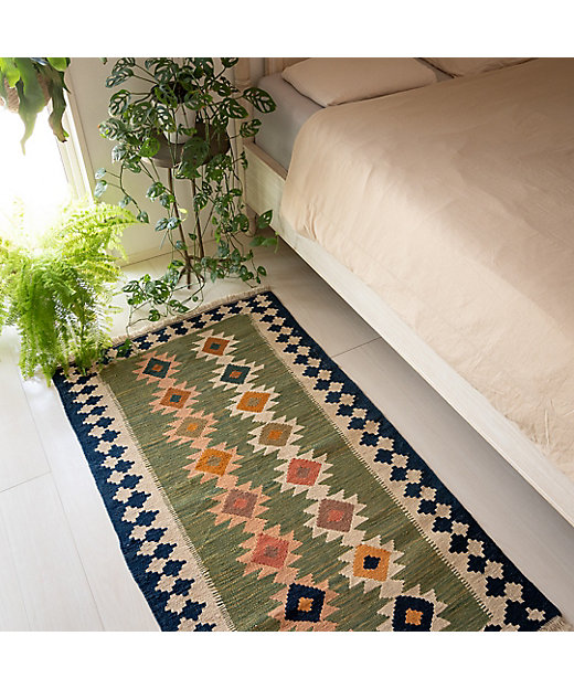 ☆ペルシャ手織りキリム ラグSサイズ 4 | 三越伊勢丹オンライン