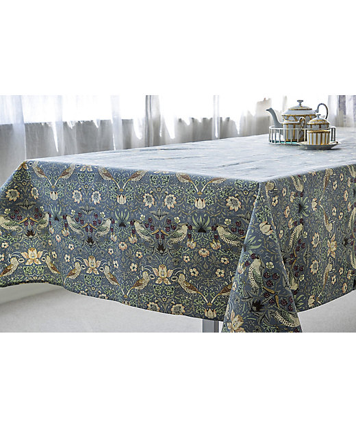 ノスディル＞ウィリアムモリス いちご泥棒 撥水テーブルクロス | AXEL