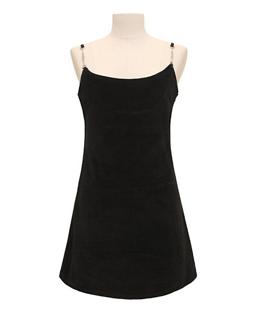 theVirgins×Seira logo chain dress