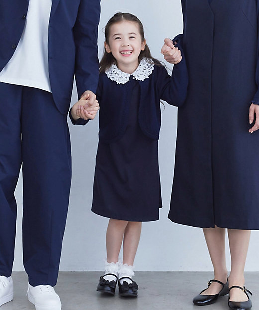 フォーマル レース襟付きポンチ ワンピース（100－130cm