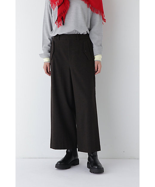 ✿α様❤️11点☘️P1☘MURUA シンプル ガウチョ カジュアルパンツ F