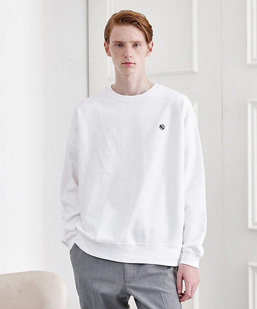 LIMITED】ワンポイント刺繍スウェットトレーナー