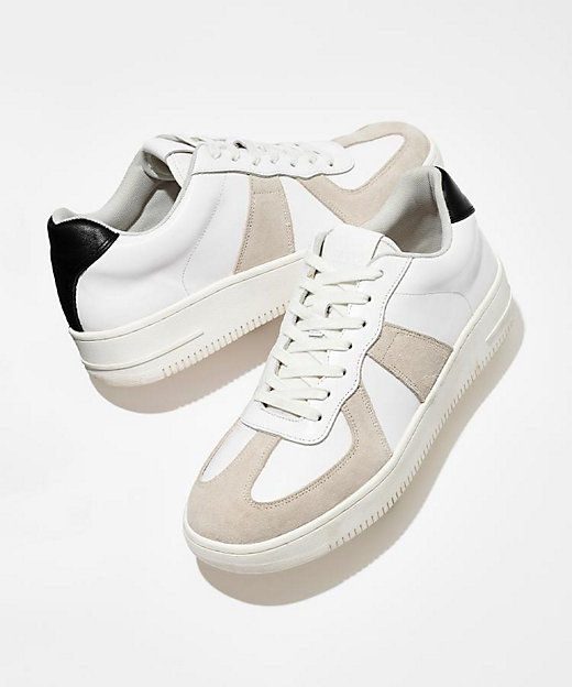 BOWLER HAT LABEL】レザースニーカー