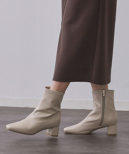 ベーシックショートブーツ【THEシリーズ／抗菌防臭加工