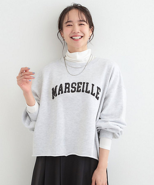 洗濯機可／S－LL】コーデの主役になる ロゴアソート 裏毛スウェット