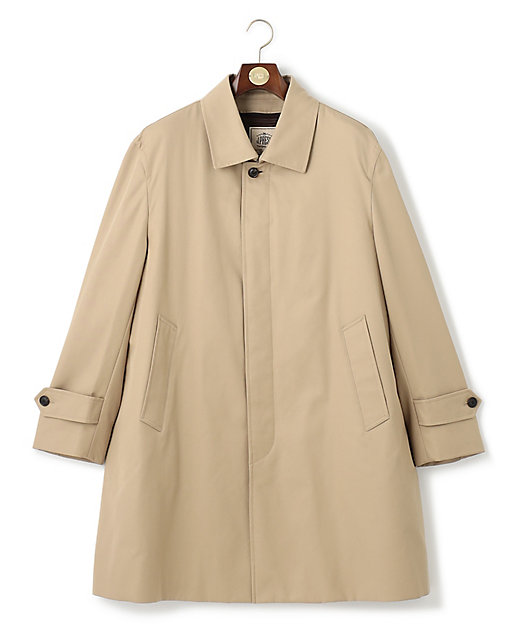 KING SIZE】【定番】コンパクトスピンギャバジン ステンカラー