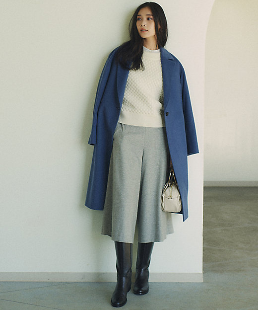 シルクネップツイード ガウチョパンツ（PRWOSW0510） | 23区